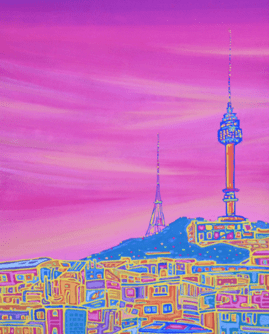 힐링 그리고 남산타워